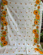 Kantha Work Saree