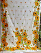 Kantha Work Saree