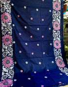 Kantha Work Saree