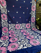 Kantha Work Saree