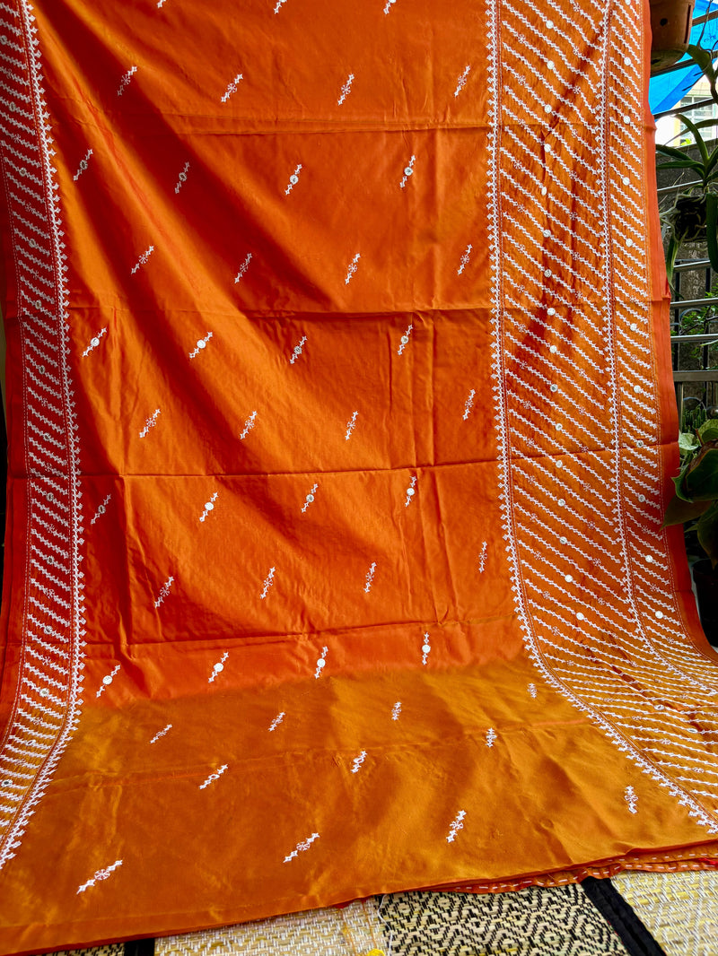 Art Silk Kutch Work Saree