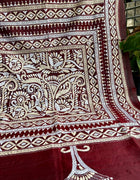 Kantha Work Saree
