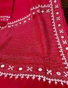 Cotton Kutch Work Saree