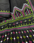 Cotton Kutch Work Saree