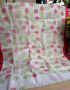 Cotton Kantha Work Saree