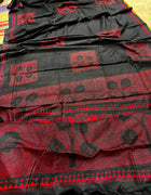 Cotton Kantha Work Saree