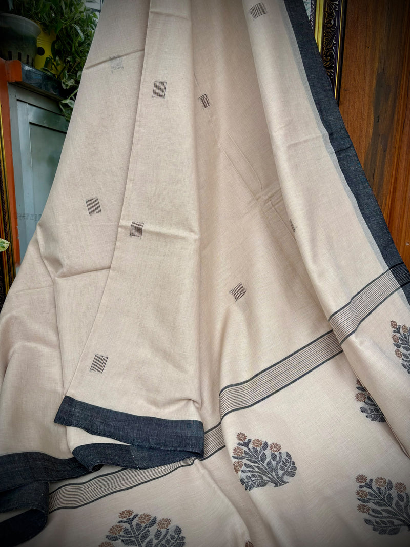 Cotton Jamdani Saree