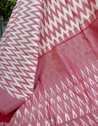 Pure Cotton Ikkat Saree