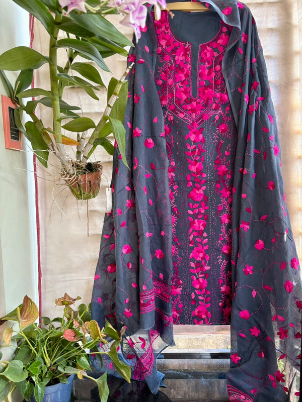 Phulkari Suit in Pure Cotton