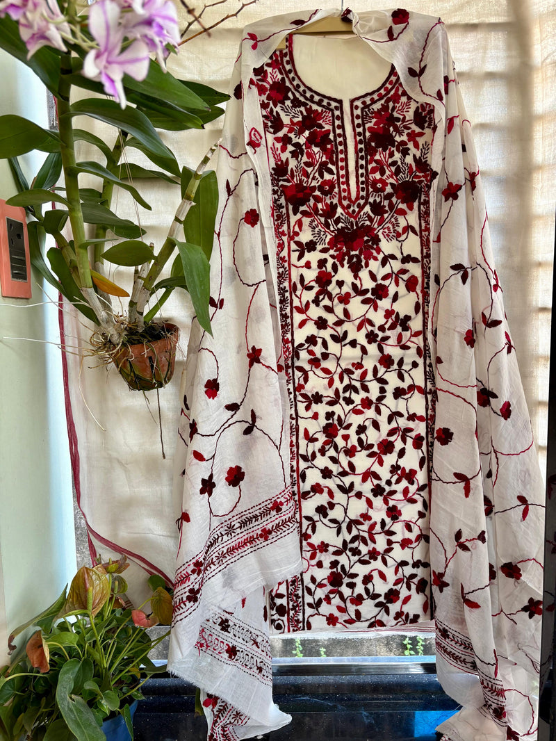 Phulkari Suit in Pure Cotton