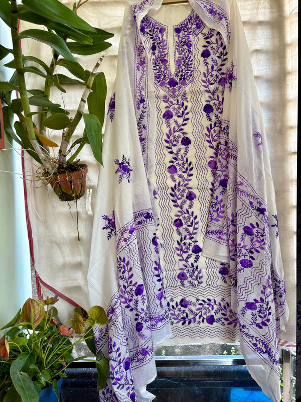 Phulkari Suit in Pure Cotton