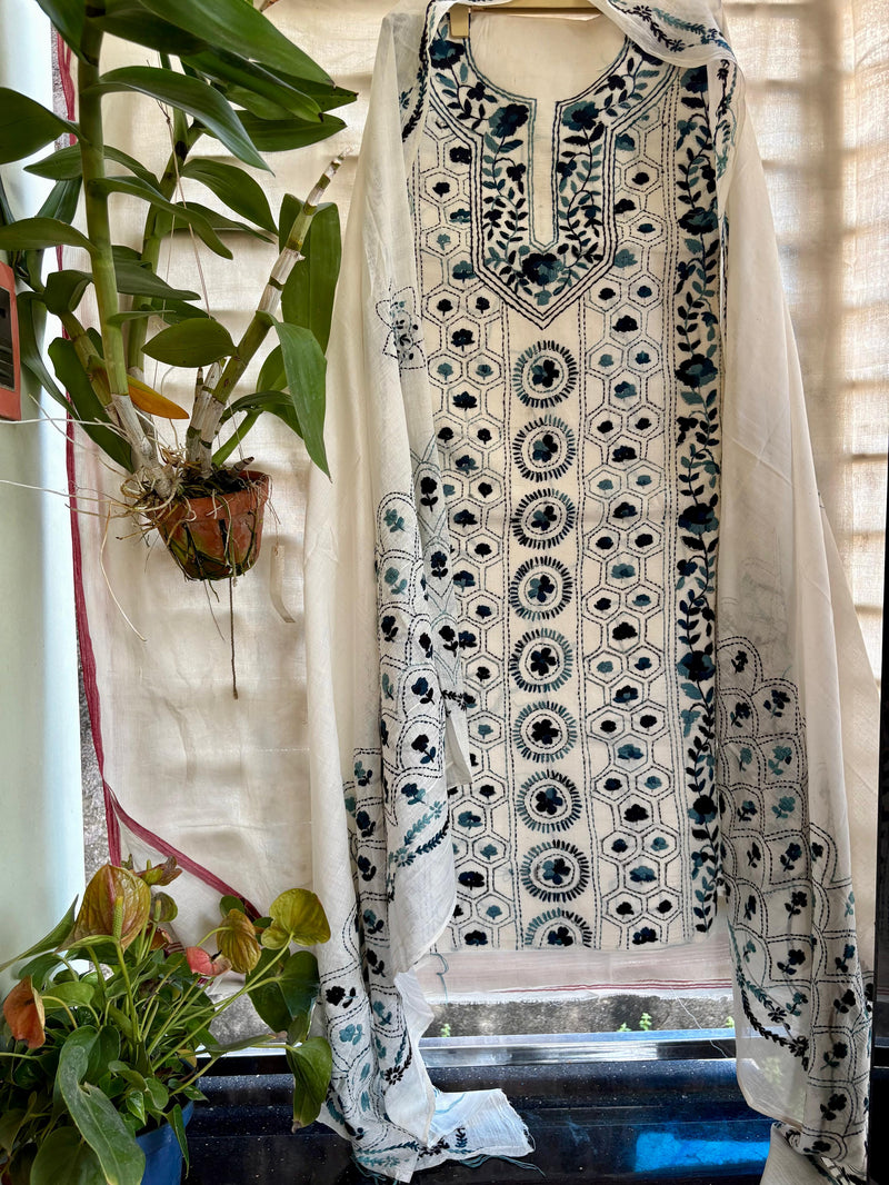 Phulkari Suit in Pure Cotton