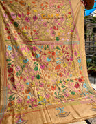 Kantha Work Saree