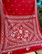 Kantha Work Saree