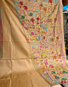 Kantha Work Saree