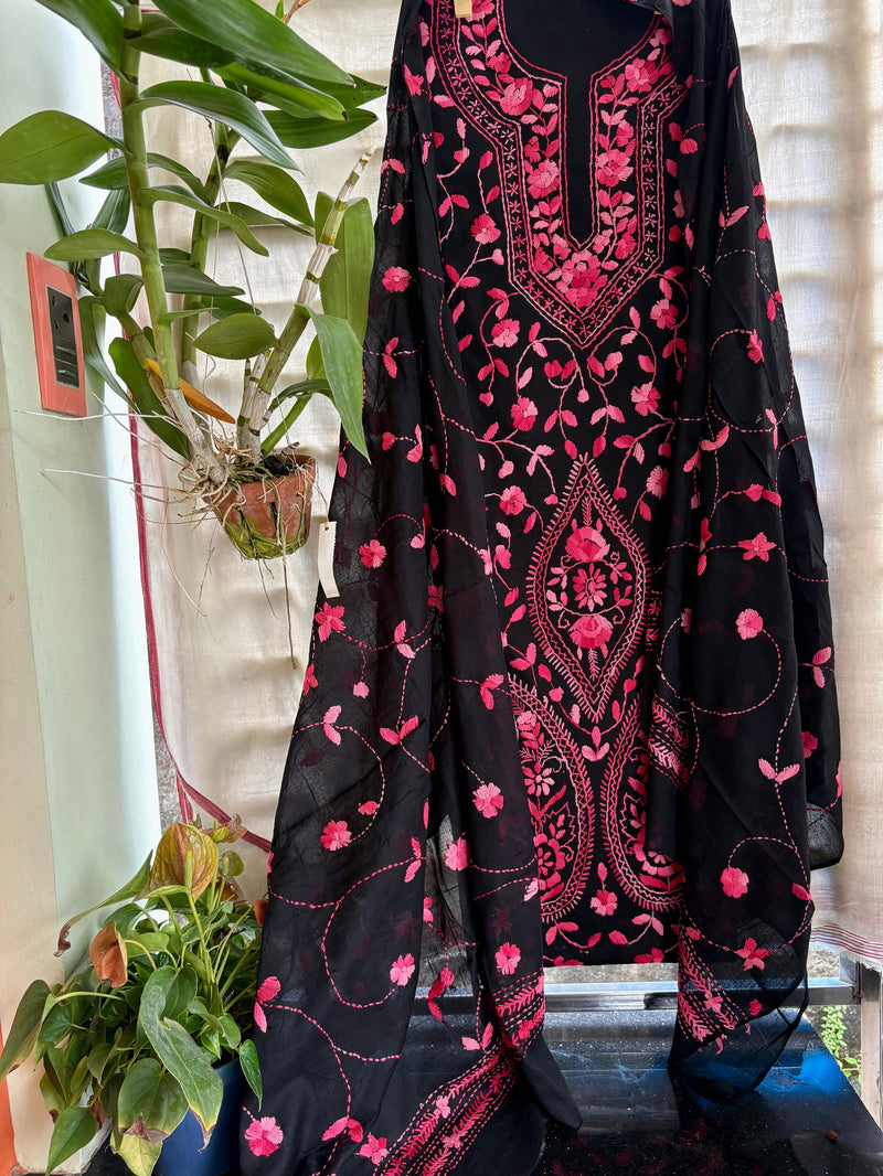 Phulkari Suit in Pure Cotton