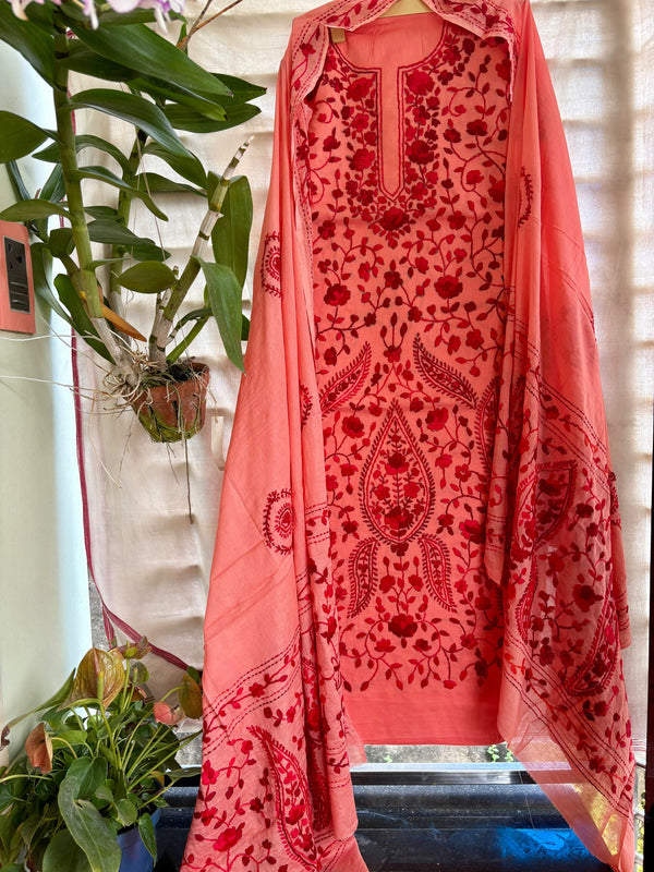 Phulkari Suit in Pure Cotton