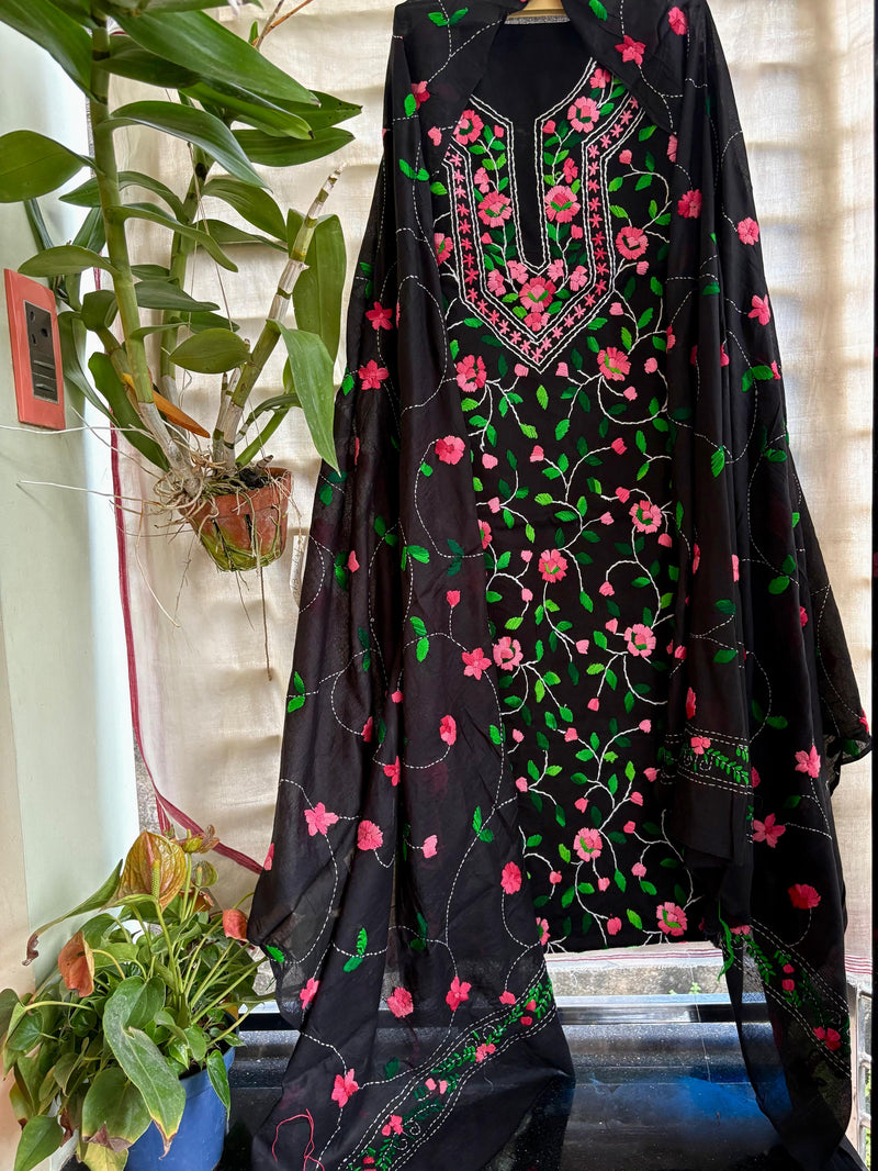 Phulkari Suit in Pure Cotton
