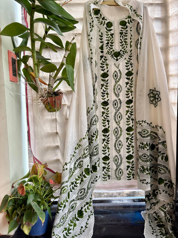 Phulkari Suit in Pure Cotton
