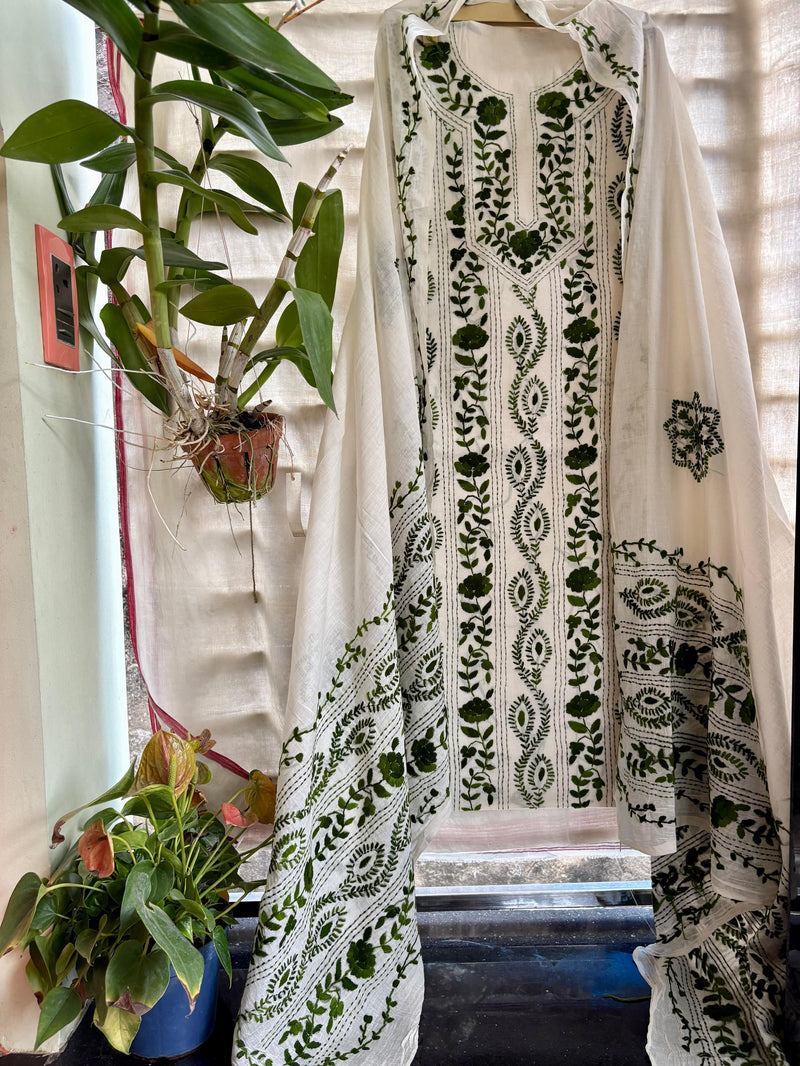 Phulkari Suit in Pure Cotton