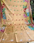 Kantha Work Saree