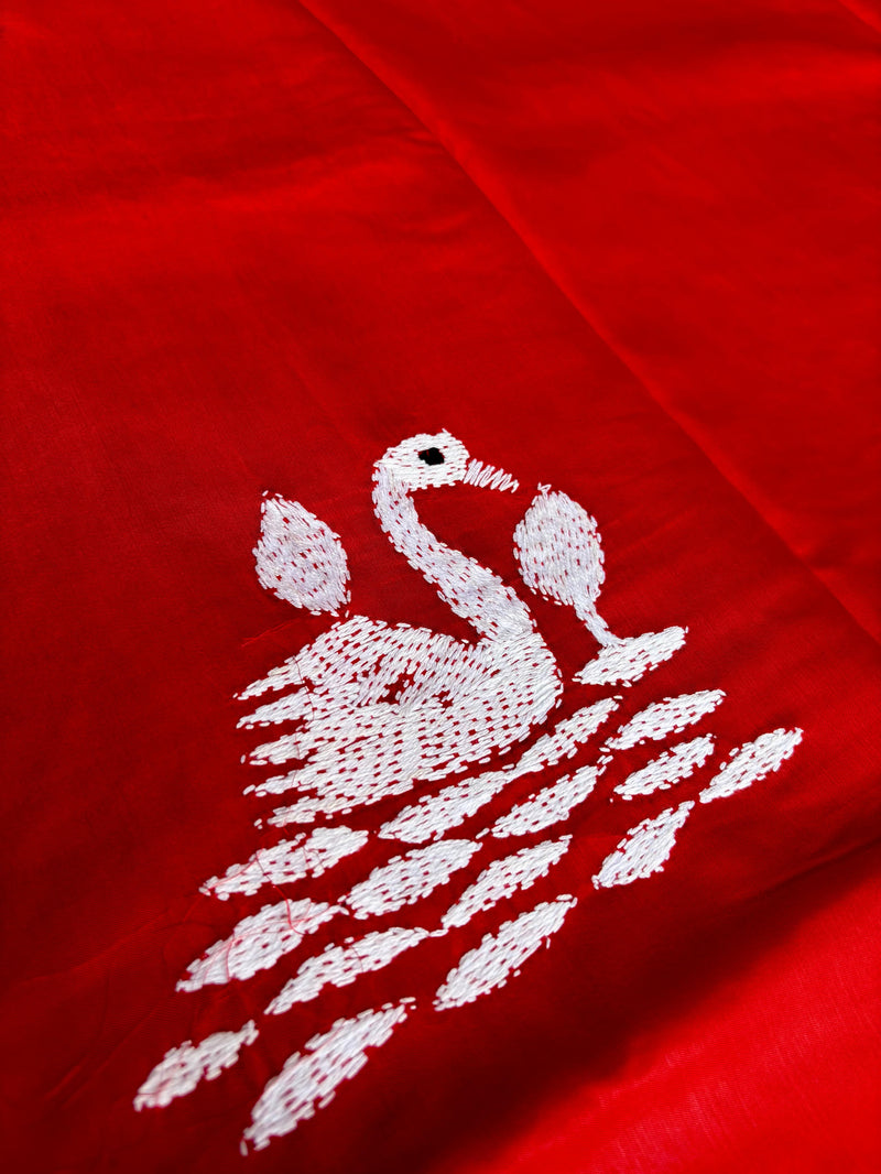 Kantha Work Saree