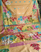 Kantha Work Saree