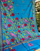 Kantha Work Saree