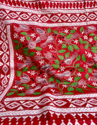 Kantha Work Saree