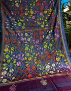 Kantha Work Saree