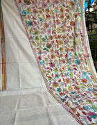 Kantha Work Saree