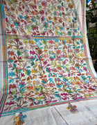 Kantha Work Saree