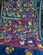 Kantha Work Saree