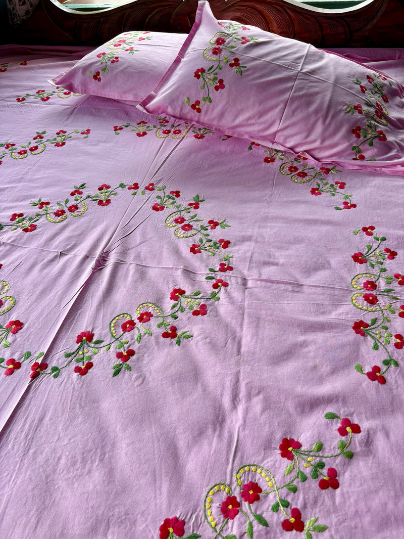 Pure Cotton King Size Bedsheet