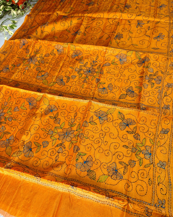 Budget Kantha Saree