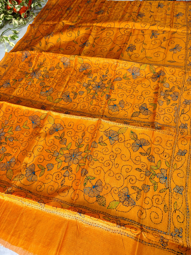 Budget Kantha Saree