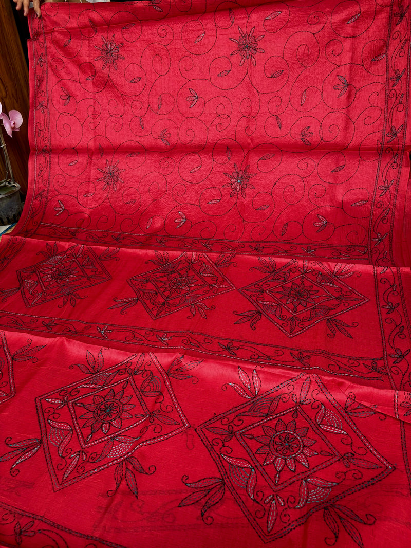 Budget Kantha Saree