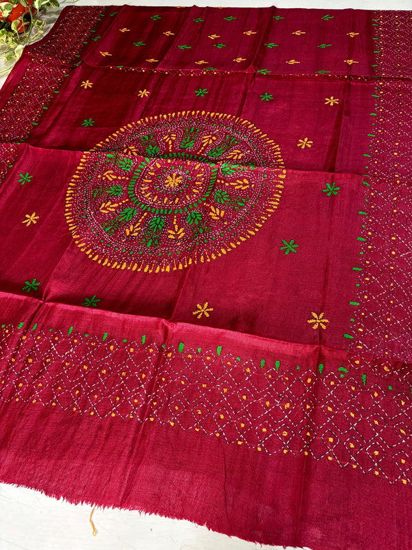 Budget Kantha Saree