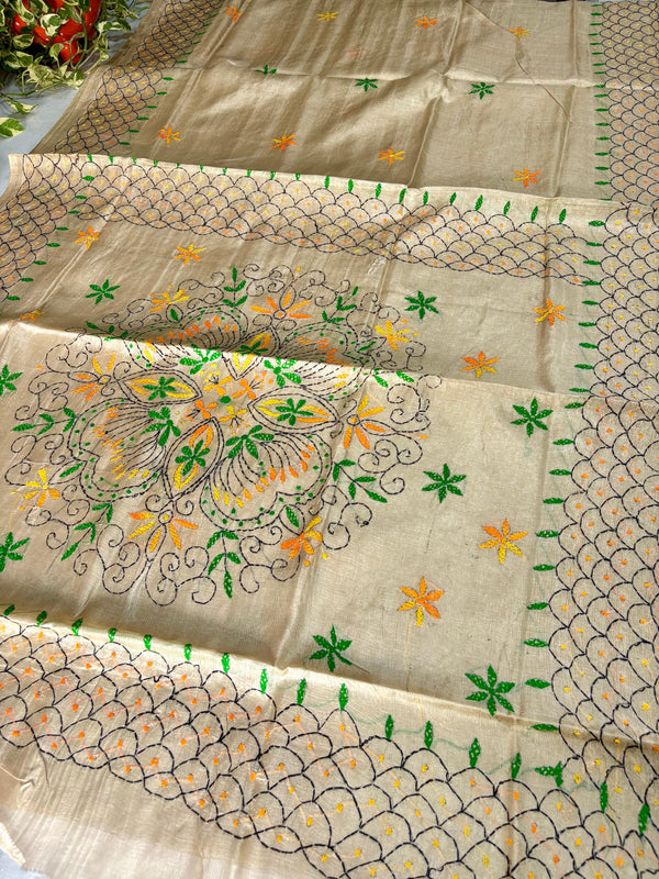 Budget Kantha Saree