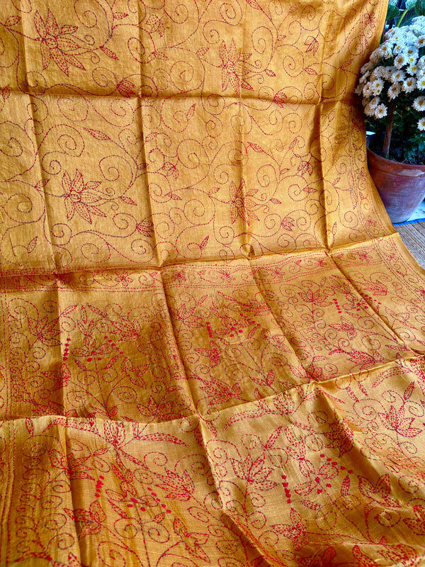 Budget Kantha Saree