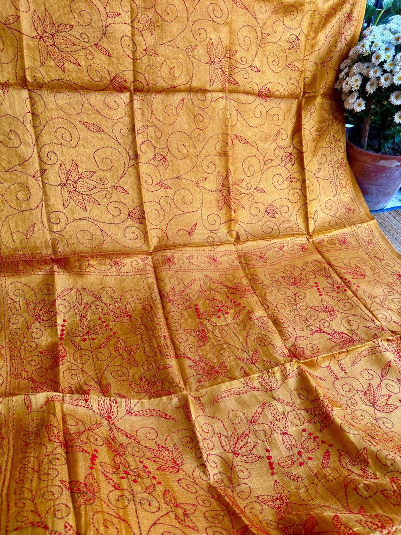 Budget Kantha Saree