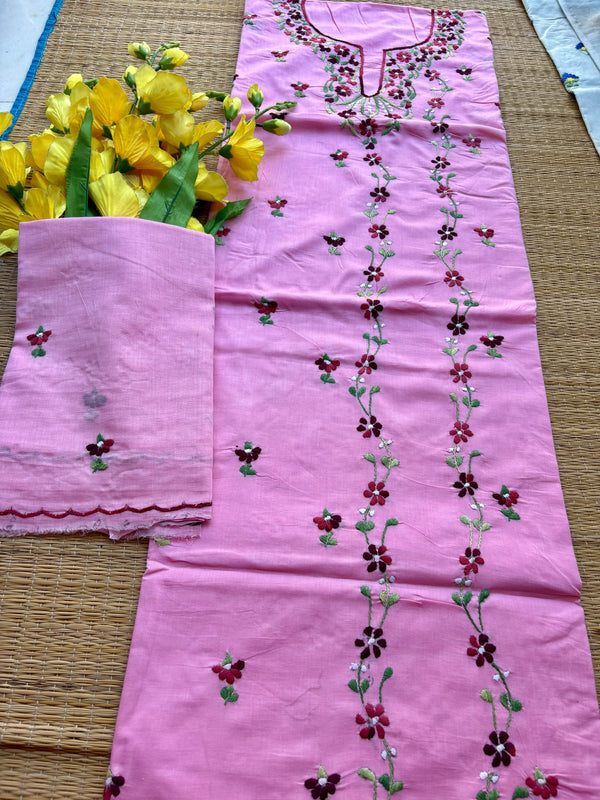Thread Work Suit in Pure Cotton