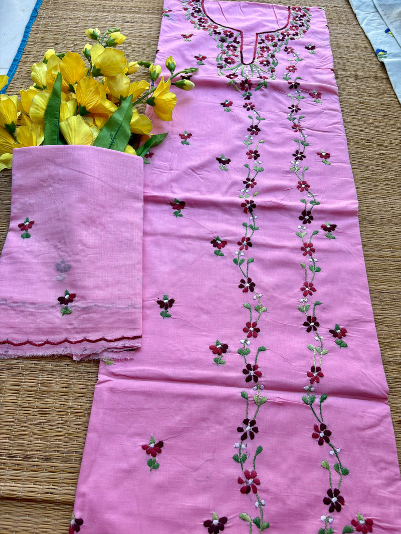 Thread Work Suit in Pure Cotton