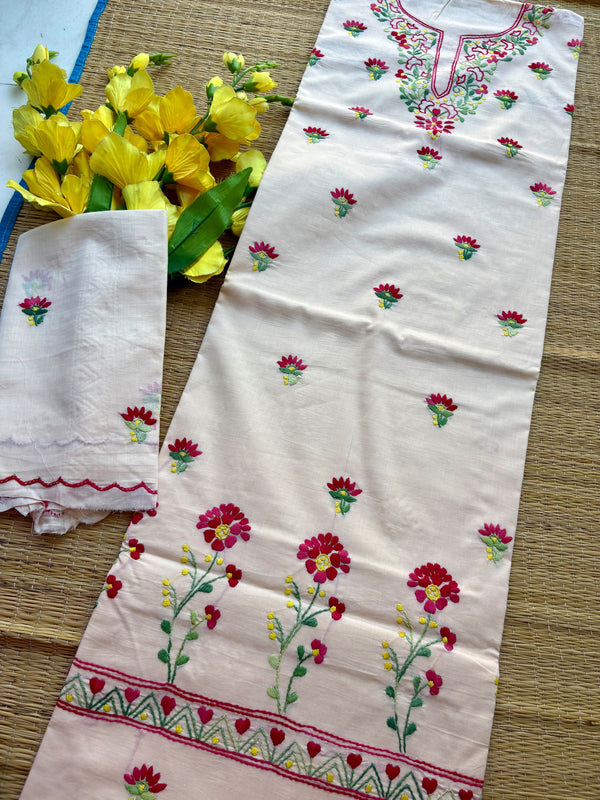 Thread Work Suit in Pure Cotton
