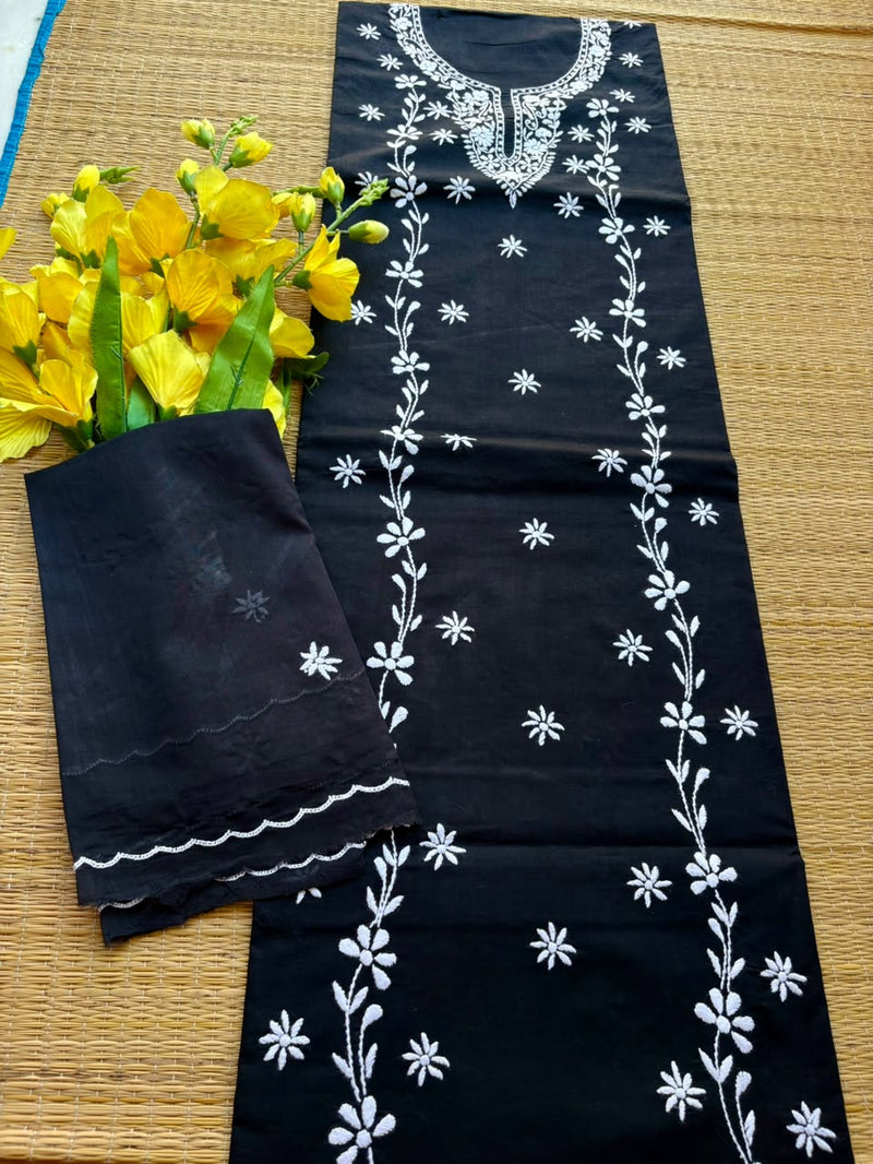 Thread Work Suit in Pure Cotton