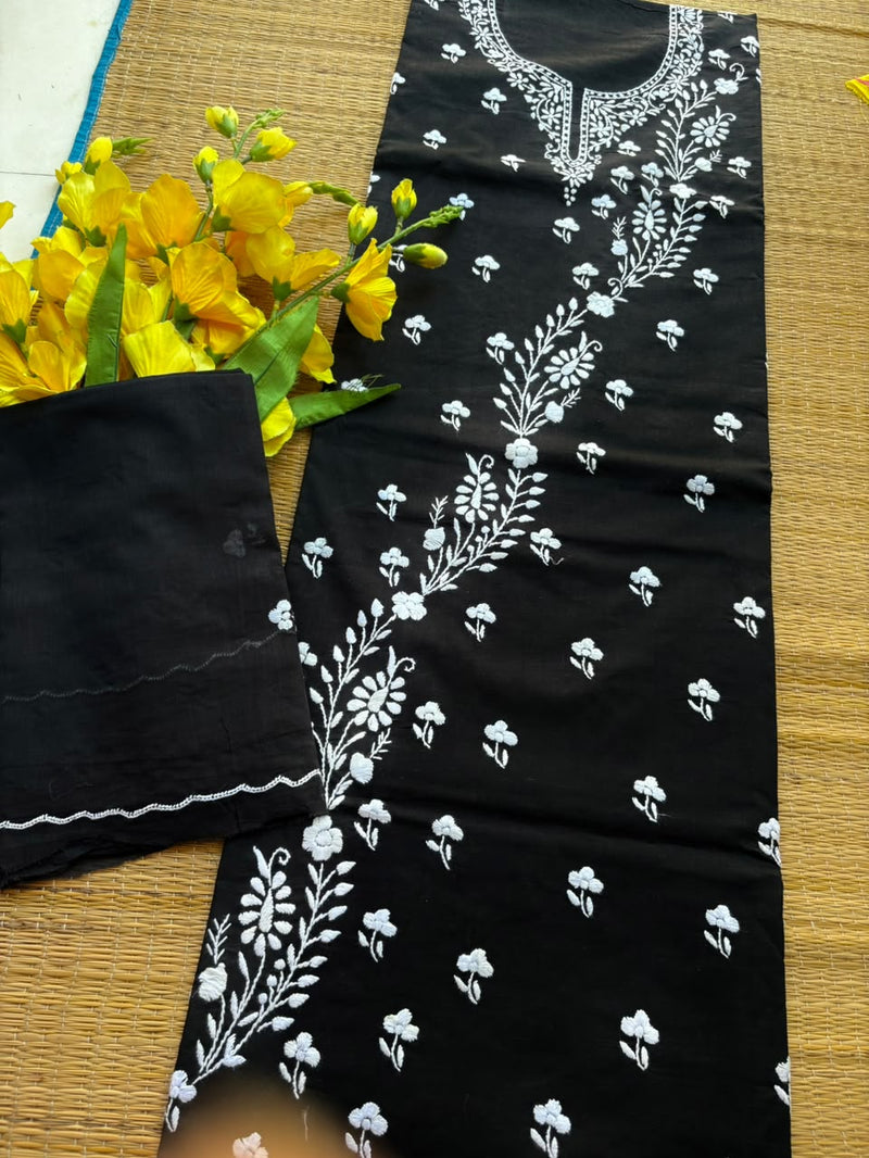 Thread Work Suit in Pure Cotton