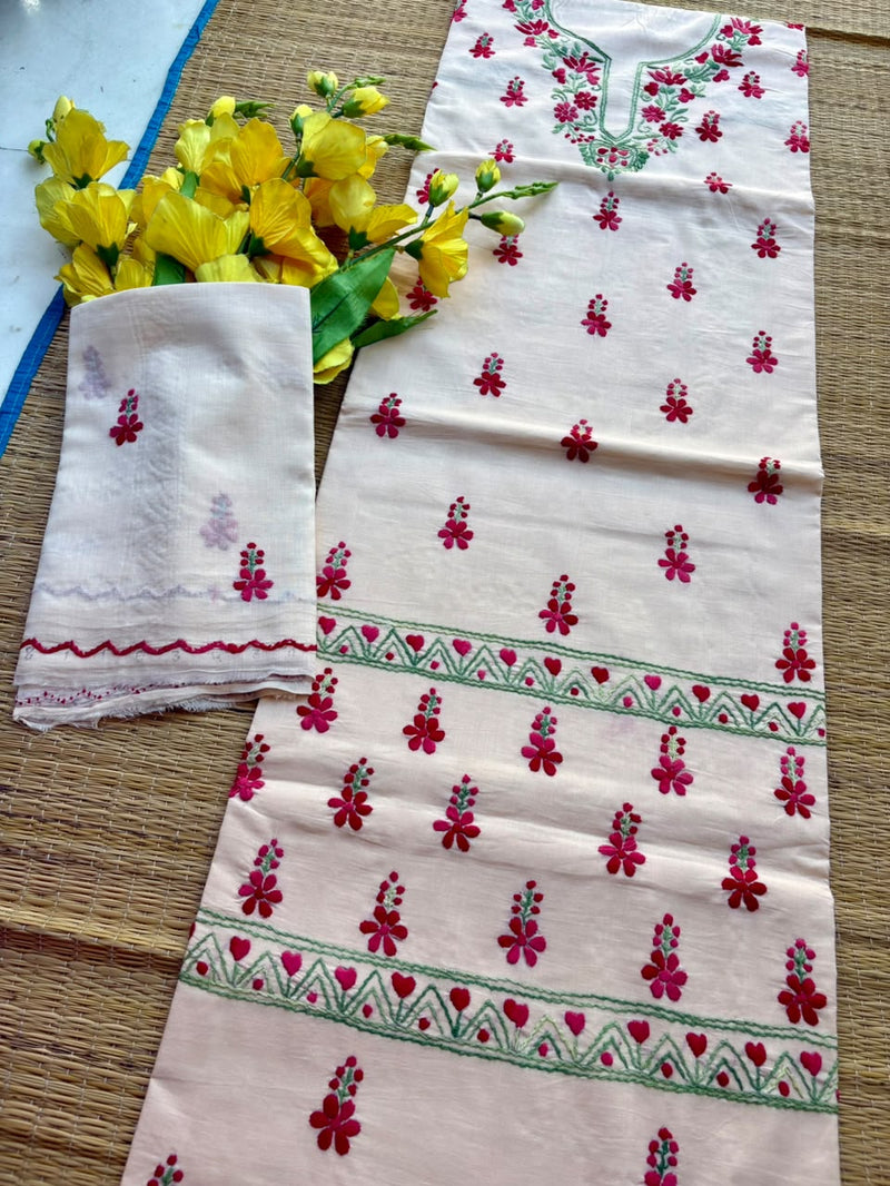 Thread Work Suit in Pure Cotton