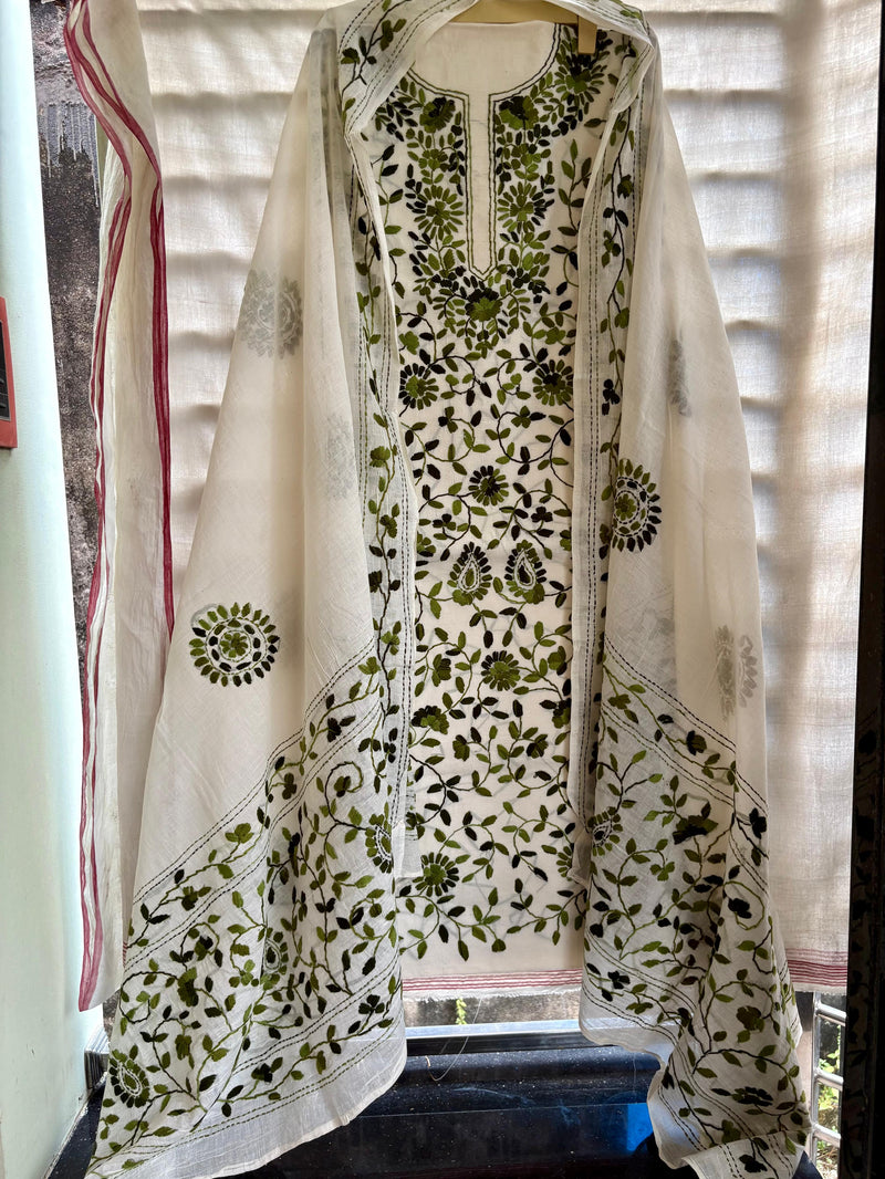 Phulkari Suit in Pure Cotton