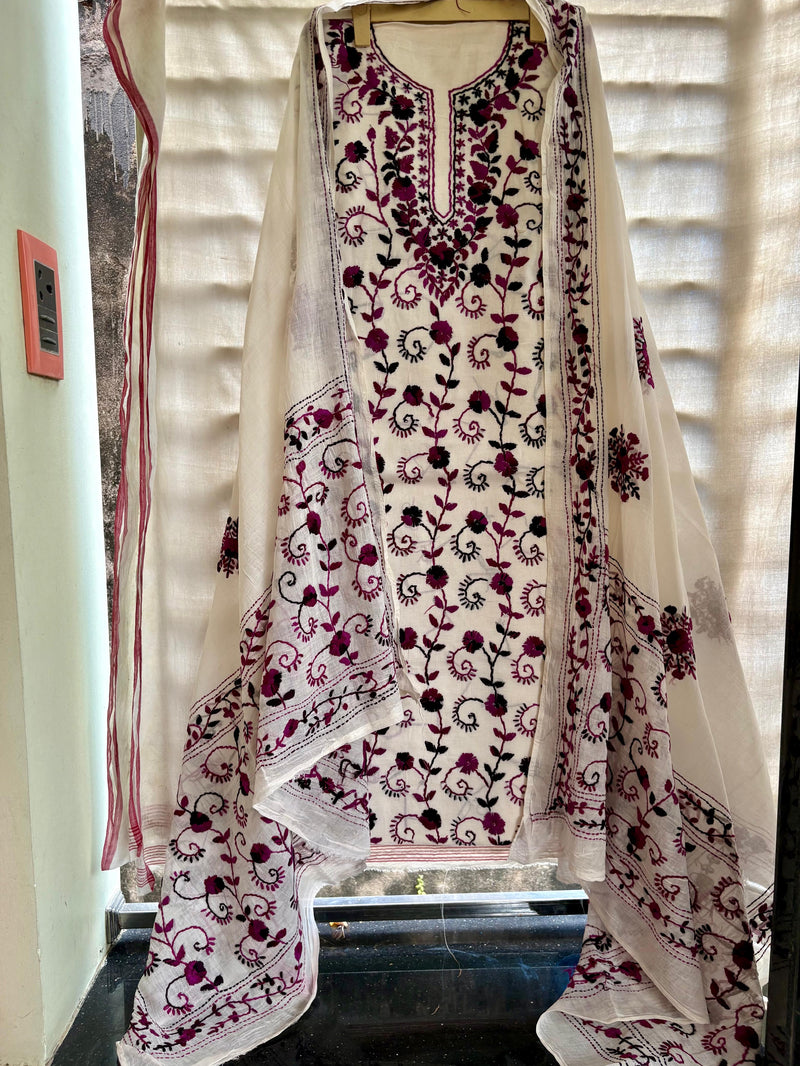 Phulkari Suit in Pure Cotton