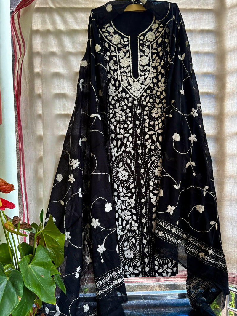 Phulkari Suit in Pure Cotton